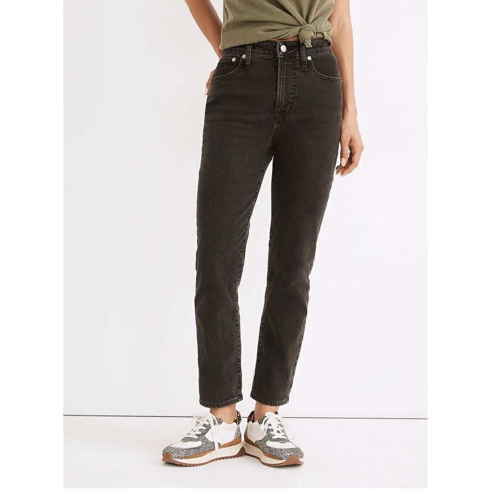 Madewell Womens Curvy Perfect‎ Vintage Jeans High Rise Skinny Stretch Lunar Wash